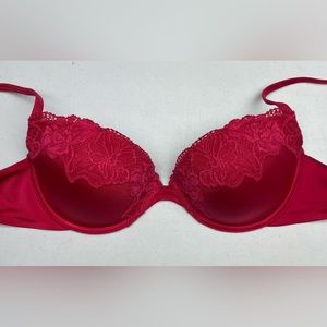 LS RED Lacy Push-up,  36B *P1068